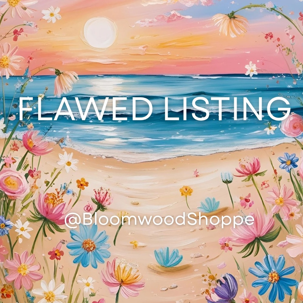 ***Flawed Listing*** (But Still Cute)